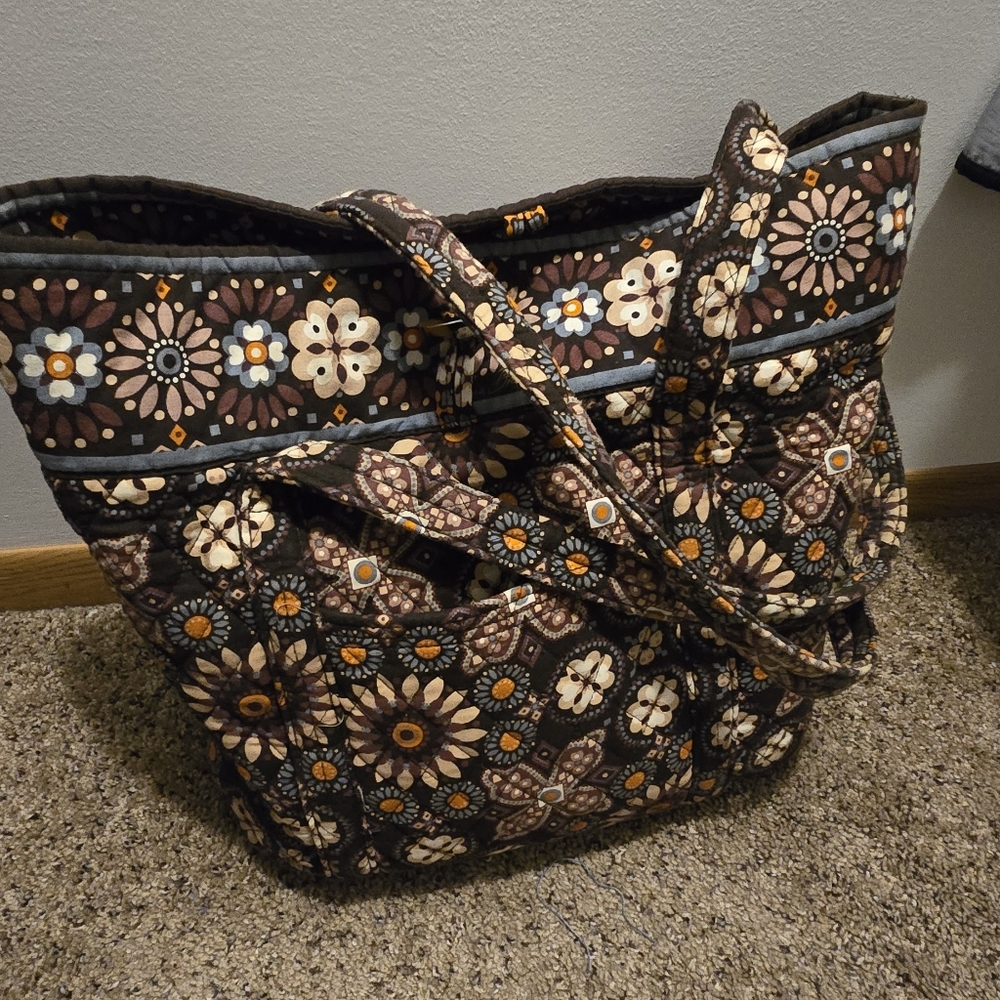 Vera Bradley Canyon Brown Tote